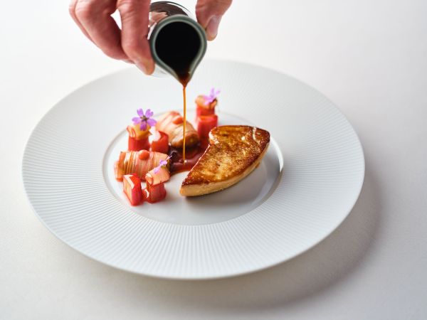 Menu Dégustation -La Côte d'Or 2* Michelin