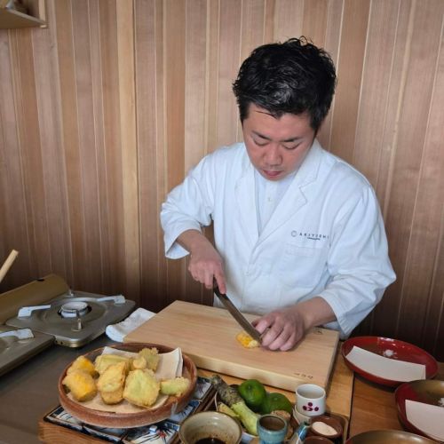 Déjeuner : Menu Omakasé  2026 (Au comptoir du chef)