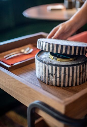 Le grand Voyage gastronomique et  Accord des boissons , au MIRAFLORES en territoires péruviens .