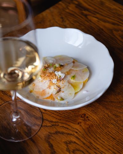 Menu dégustation avec accord mets et vins