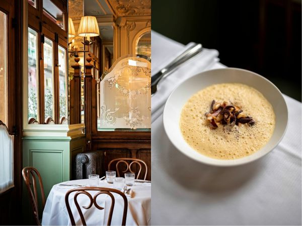 Menu Le Chardenoux - Accord mets & vins
