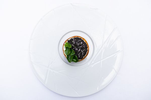Coffret cadeau « Menu Carte Blanche en 5 services accord mets et vins »