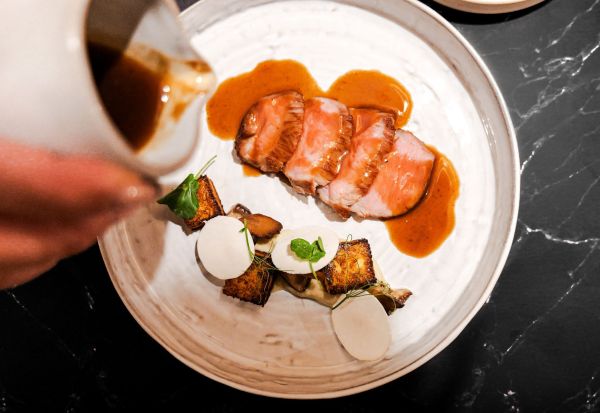 Menu Le JOAT en 6 temps - Accord mets et vins